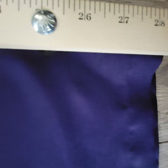 Eileen Fisher Womens Silk Wool Blend Pants M Purple Workwear Lightweight - Picture 13 of 16